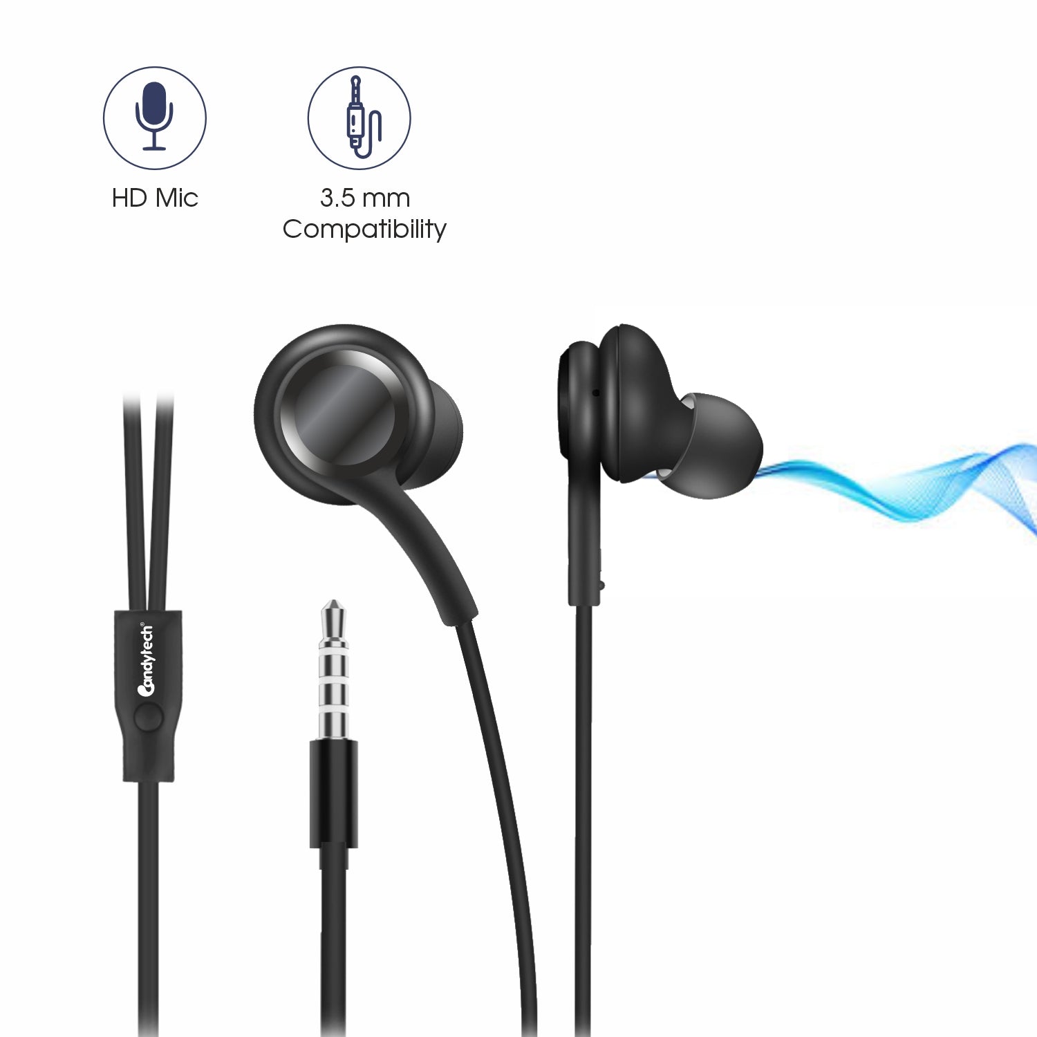 S8 Maxx Pro Wired Earphone With Inbuilt Mic