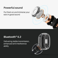 Aerotwin Bluetooth Earbuds with 20 Hrs Playtime