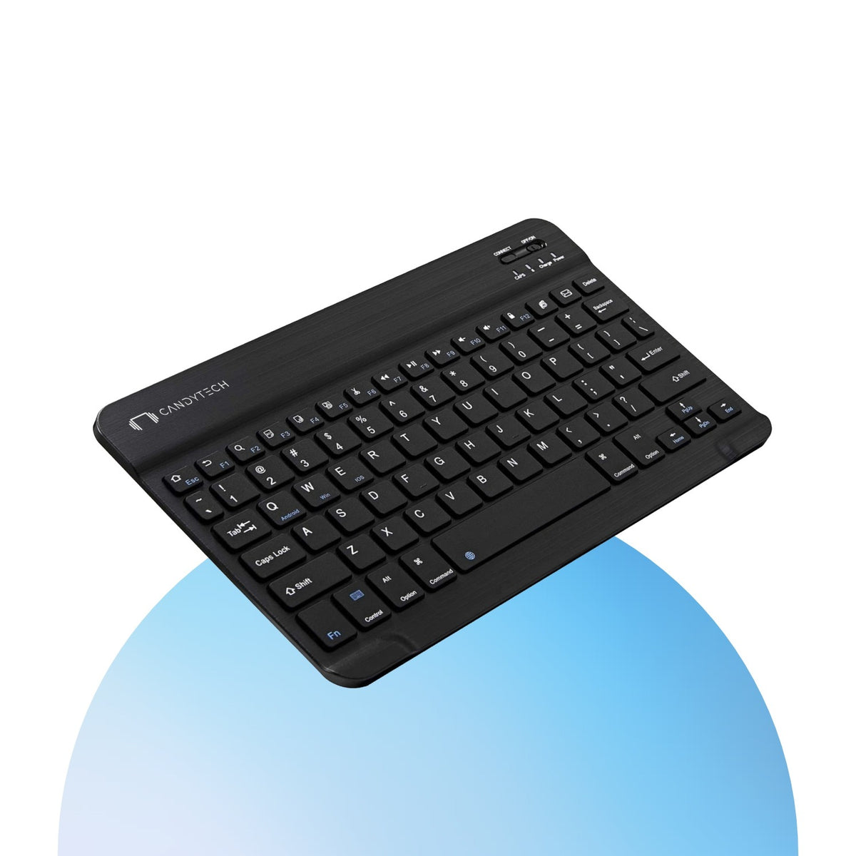 Candytech Bluetooth Keyboard For Tablet & Mobiles (Compatible with Windows, Android, ios)