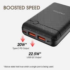 PB3C2 10k mah 22.5W PDQC Compact Powerbank