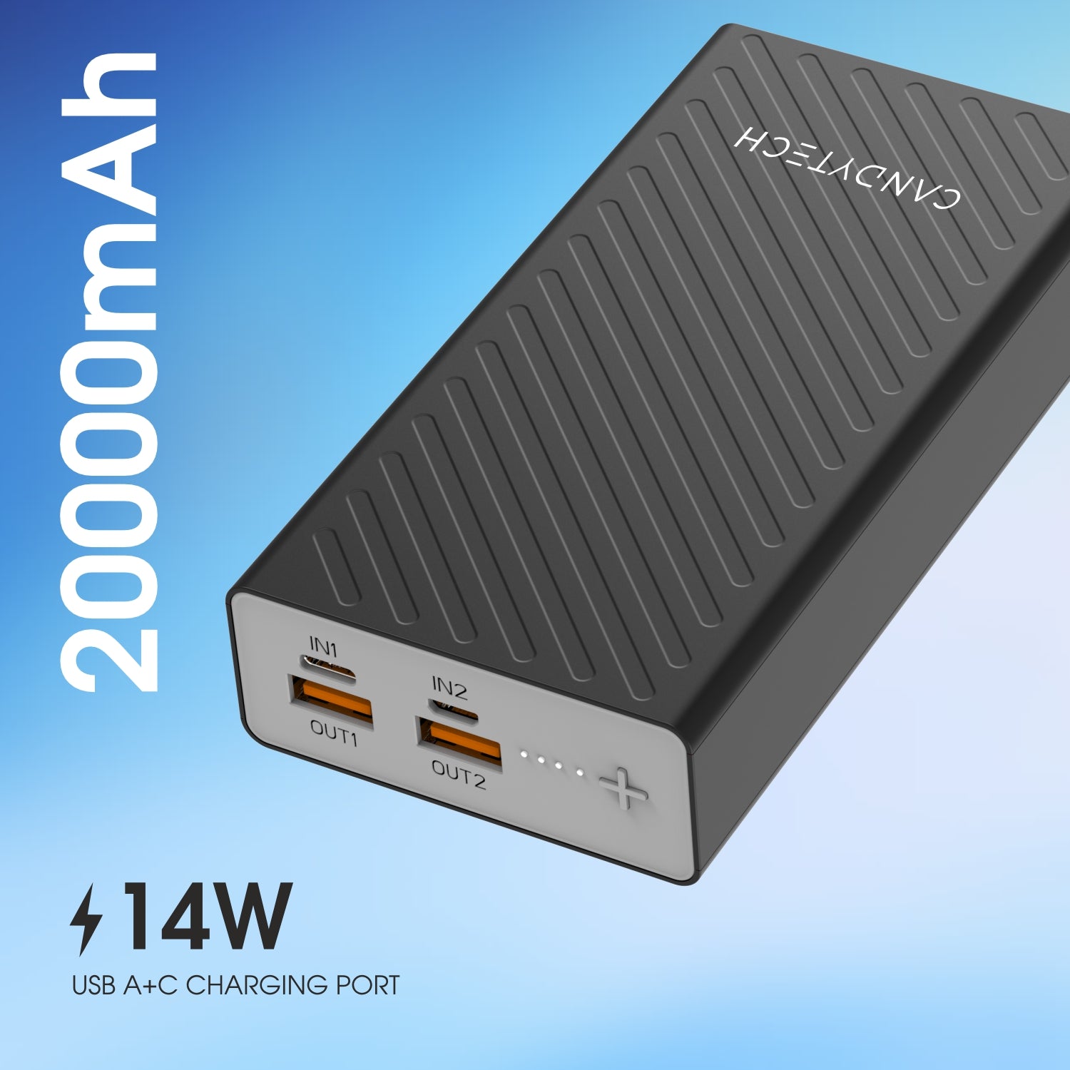 Candytech PB2 20000mAh 14W Fast Charging
