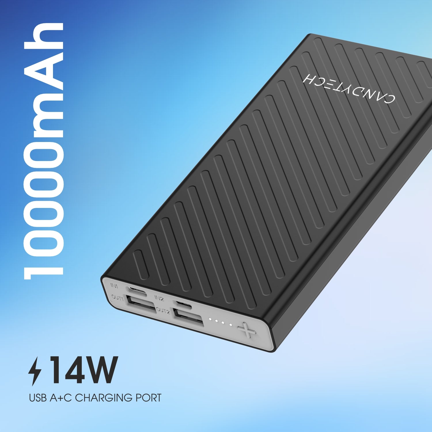 Candytech PB1 10000mAh 14W Fast Charging