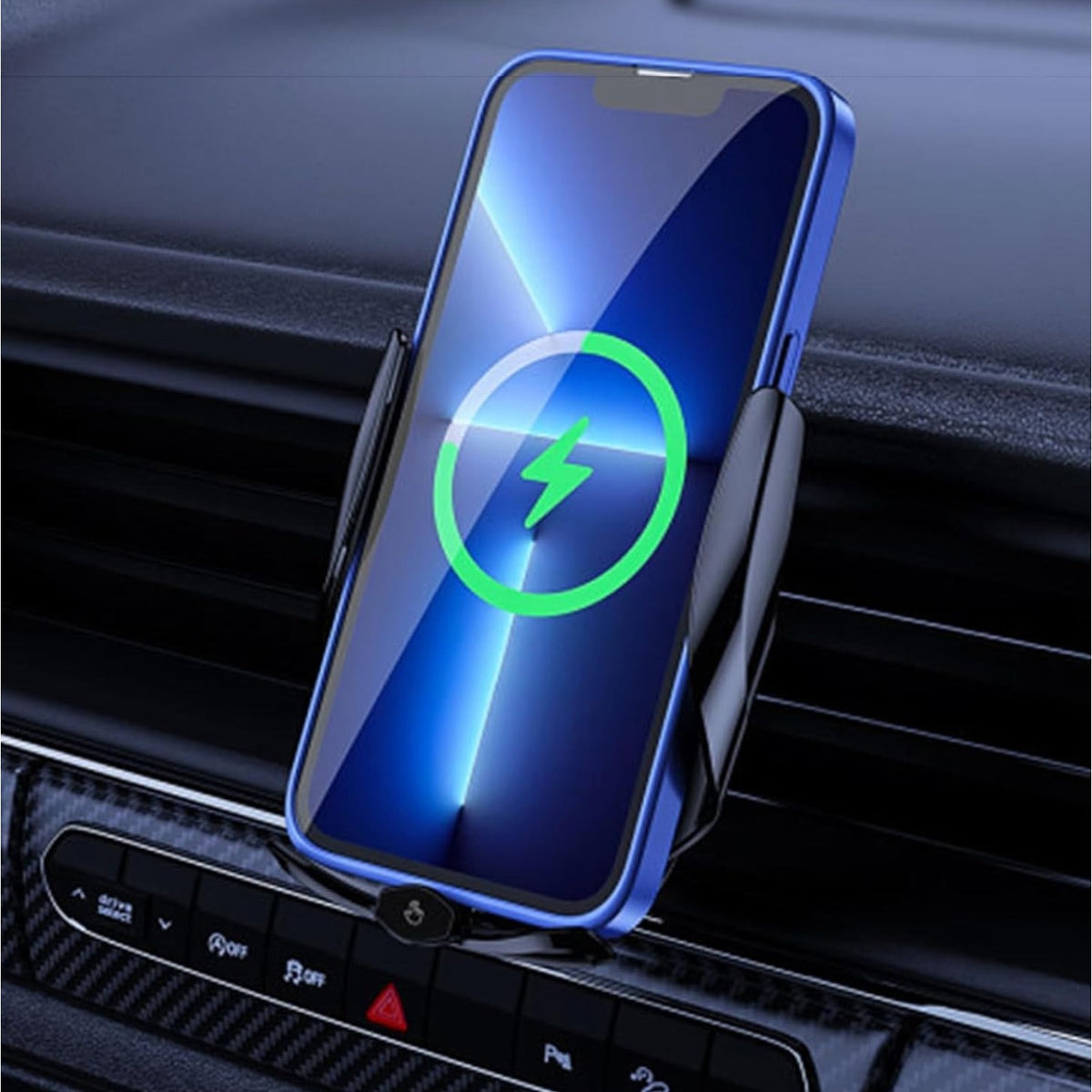 Candytech Wireless Car Charger Compatible with Android & IOS