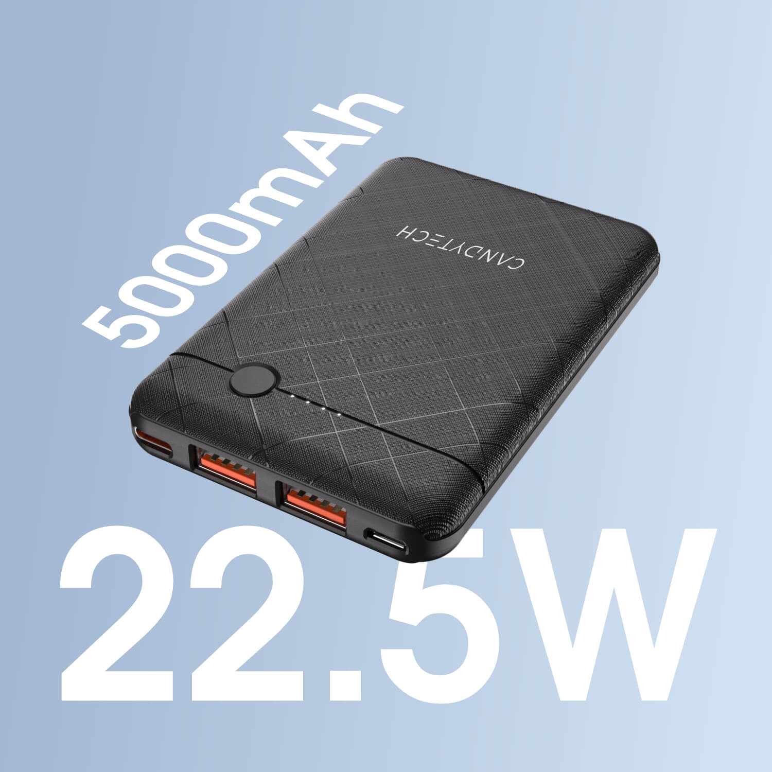 PB3C1 5K mah 22.5W PDQC Compact Powerbank