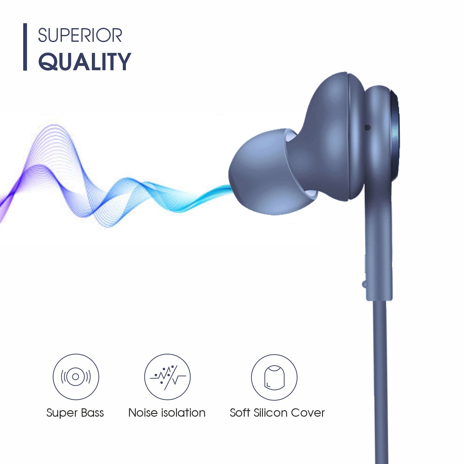 S8 Maxx Pro Wired Earphone With Inbuilt Mic