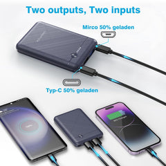 PB3C2 10k mah 22.5W PDQC Compact Powerbank