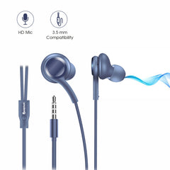 S8 Maxx Pro Wired Earphone With Inbuilt Mic