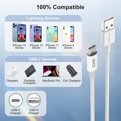 S-26 Usb to Type C Port 15W Cable (White)