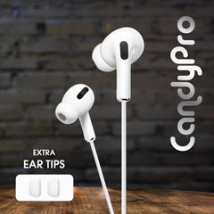 HF24 iPhone Wired Earphones With Mic & Volume Controls