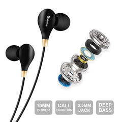 F1 Rowdy Wired Earphone With Inbuilt Mic