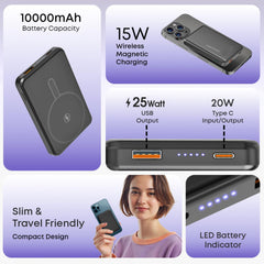 Candytech PB5 MAGSAFE 10000mAh 25W PD Fast Charging