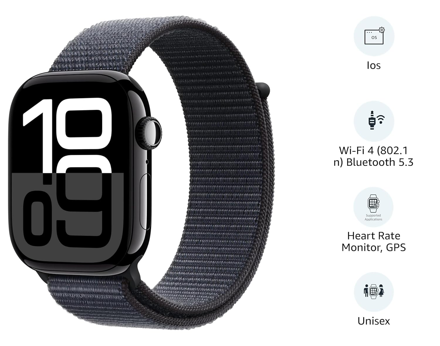 NinjaMax Plus 2.01" Display Bluetooth Calling Smartwatch
