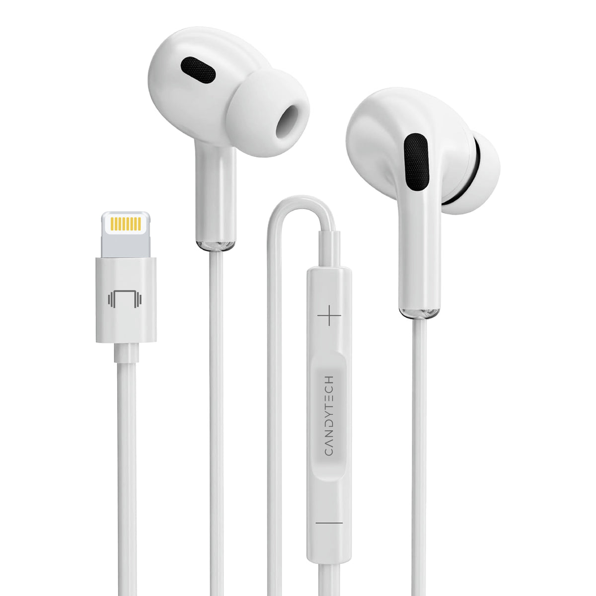 HF24 iPhone Wired Earphones With Mic & Volume Controls