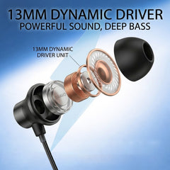 Candytech Bravo Pro, 68H Battery, Fast Charge, IPX7, Dual Pair,Low Latency,Magnetic Buds, in Ear Bluetooth Neckband, Wireless with Mic Earphones (Black)