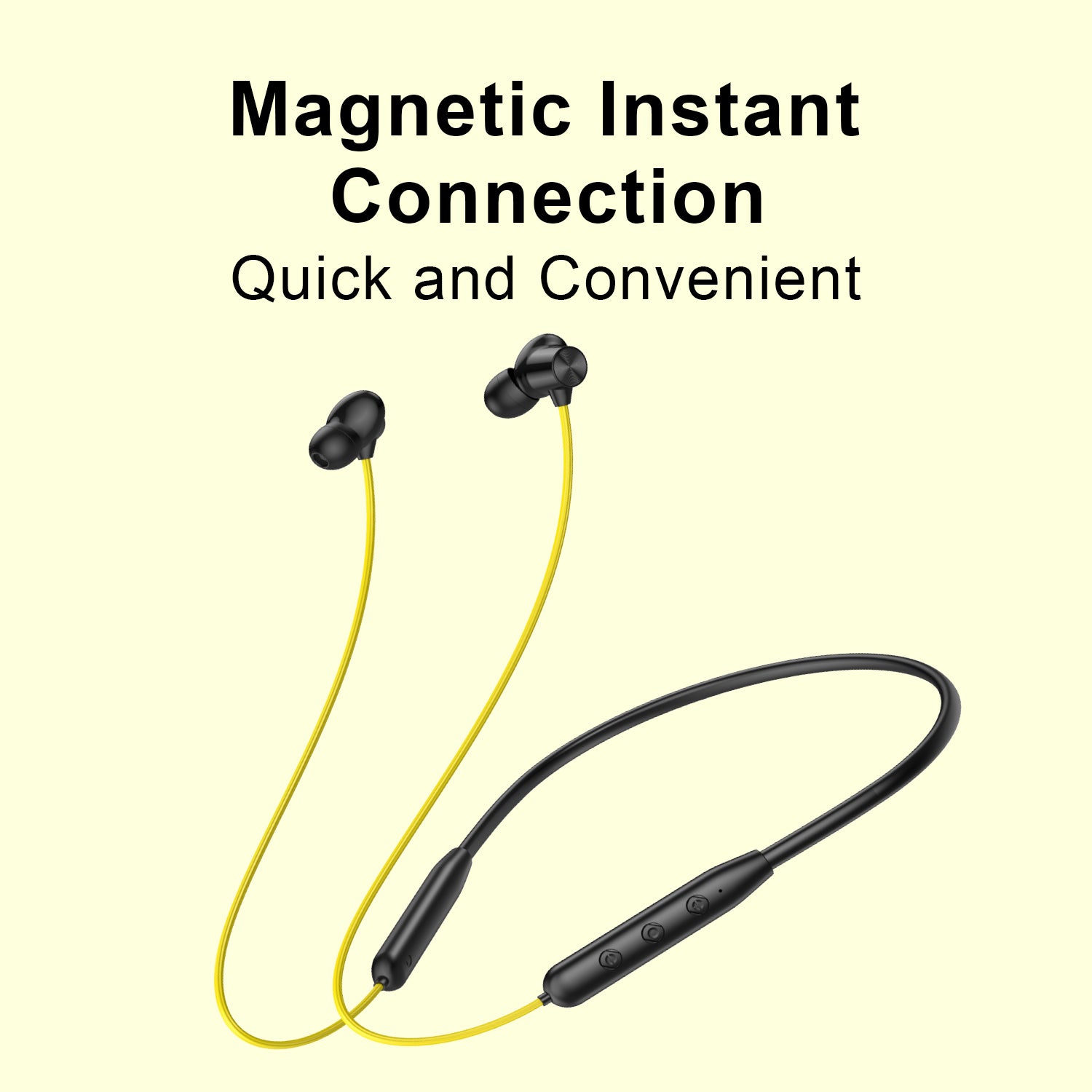 Candytech Flex Pro in Ear Bluetooth Neckband with Upto 30 Hours Playtime, ASAP Charge, Signature Sound, Dual Pairing & IPX5 with Mic (Active Black)
